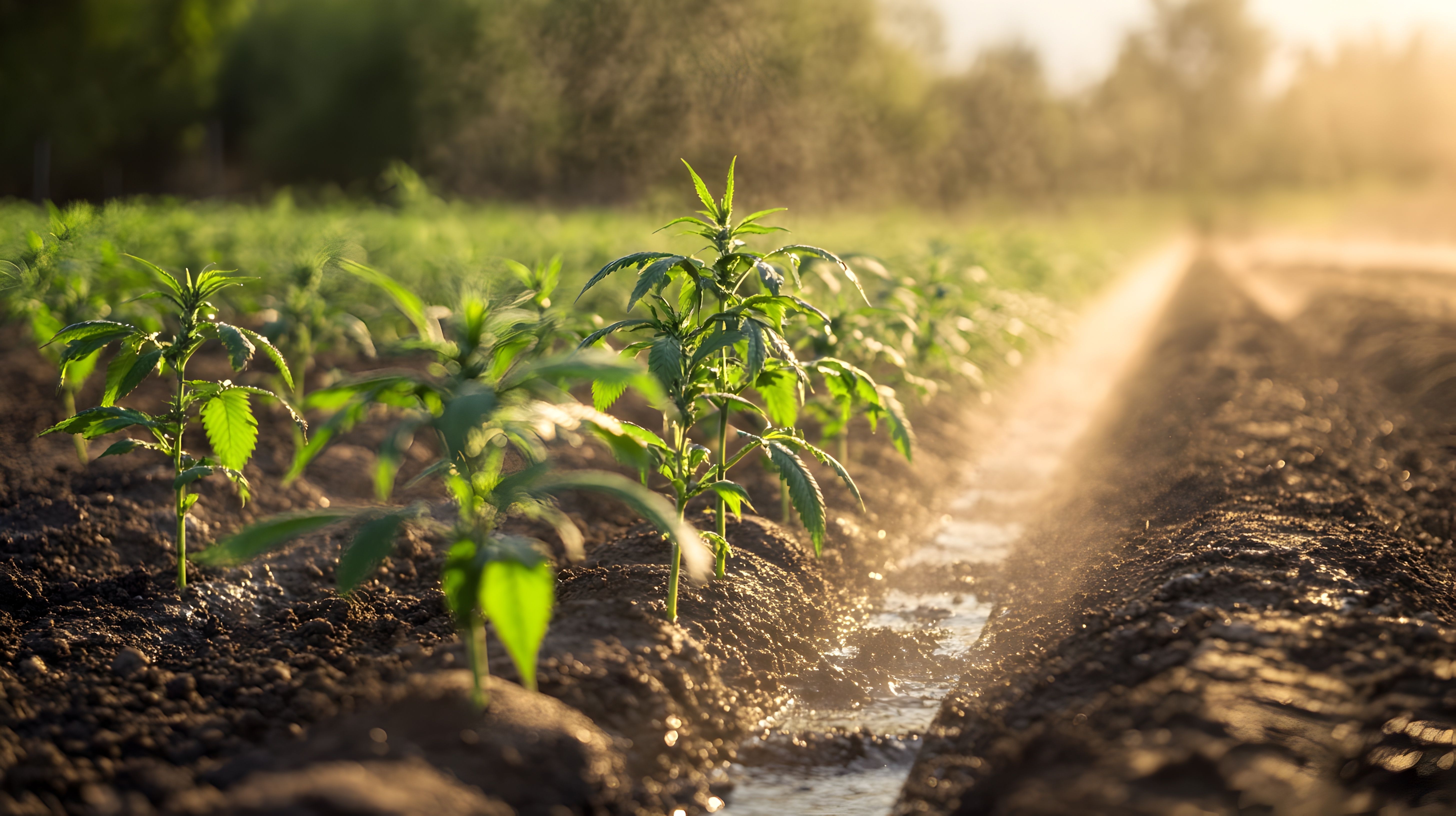 有機栽培ヘンプ農場